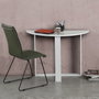 Hanah Home Mesa de Estudio Shiny White